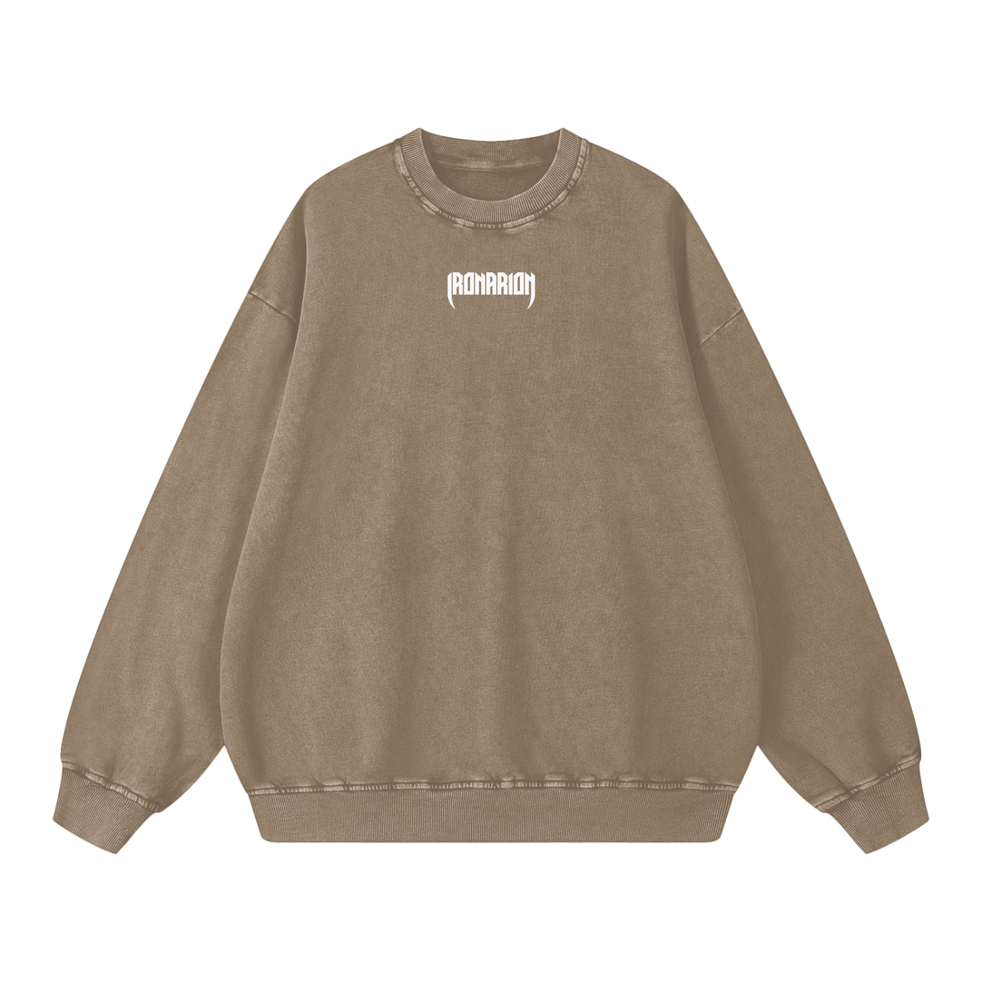 Snow Wash Oversized Sweatshirt
