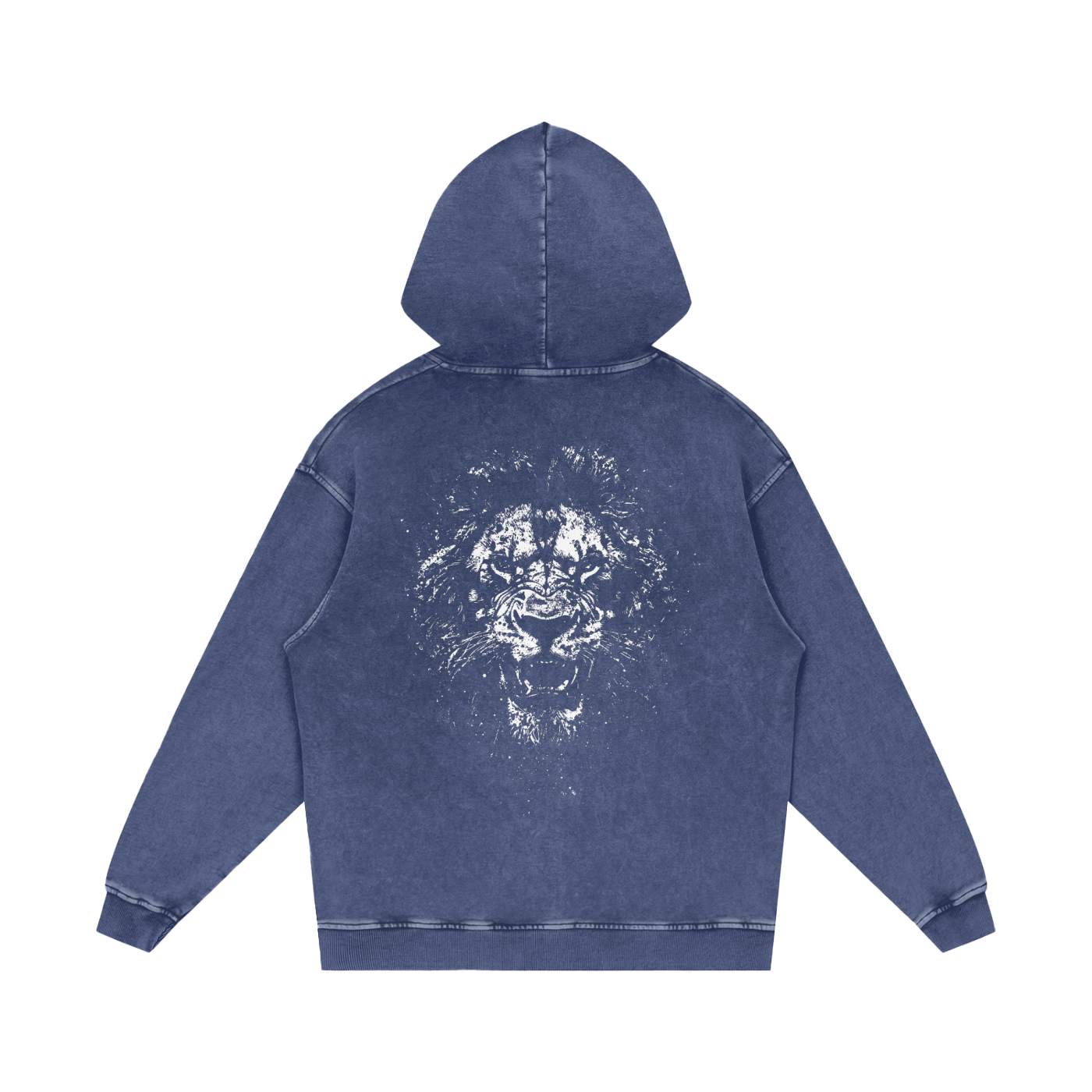 BEAST Acid Wash Oversize Hoodie - 420 GSM