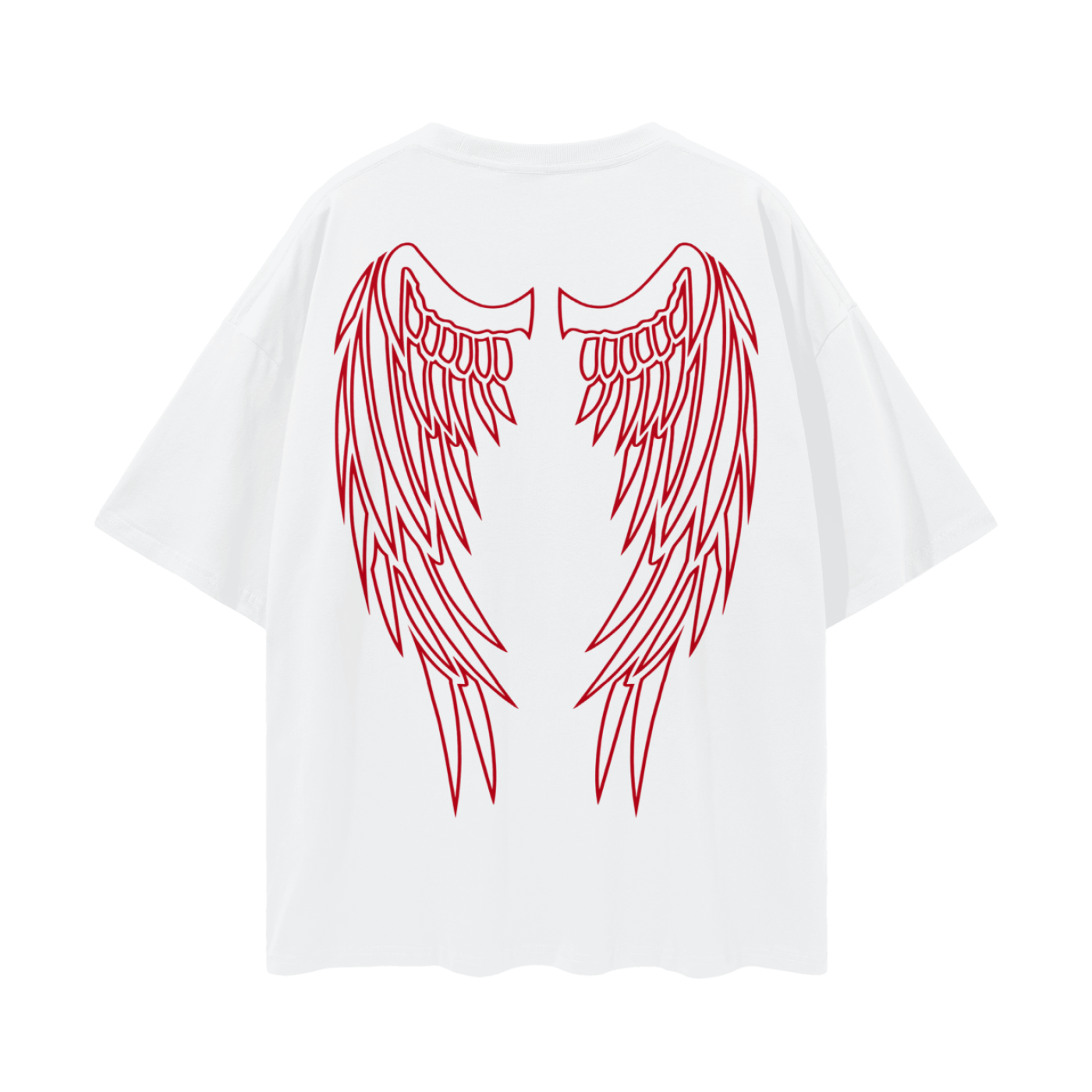 "DIVINE" Oversize Deep Drop Shoulder Tee