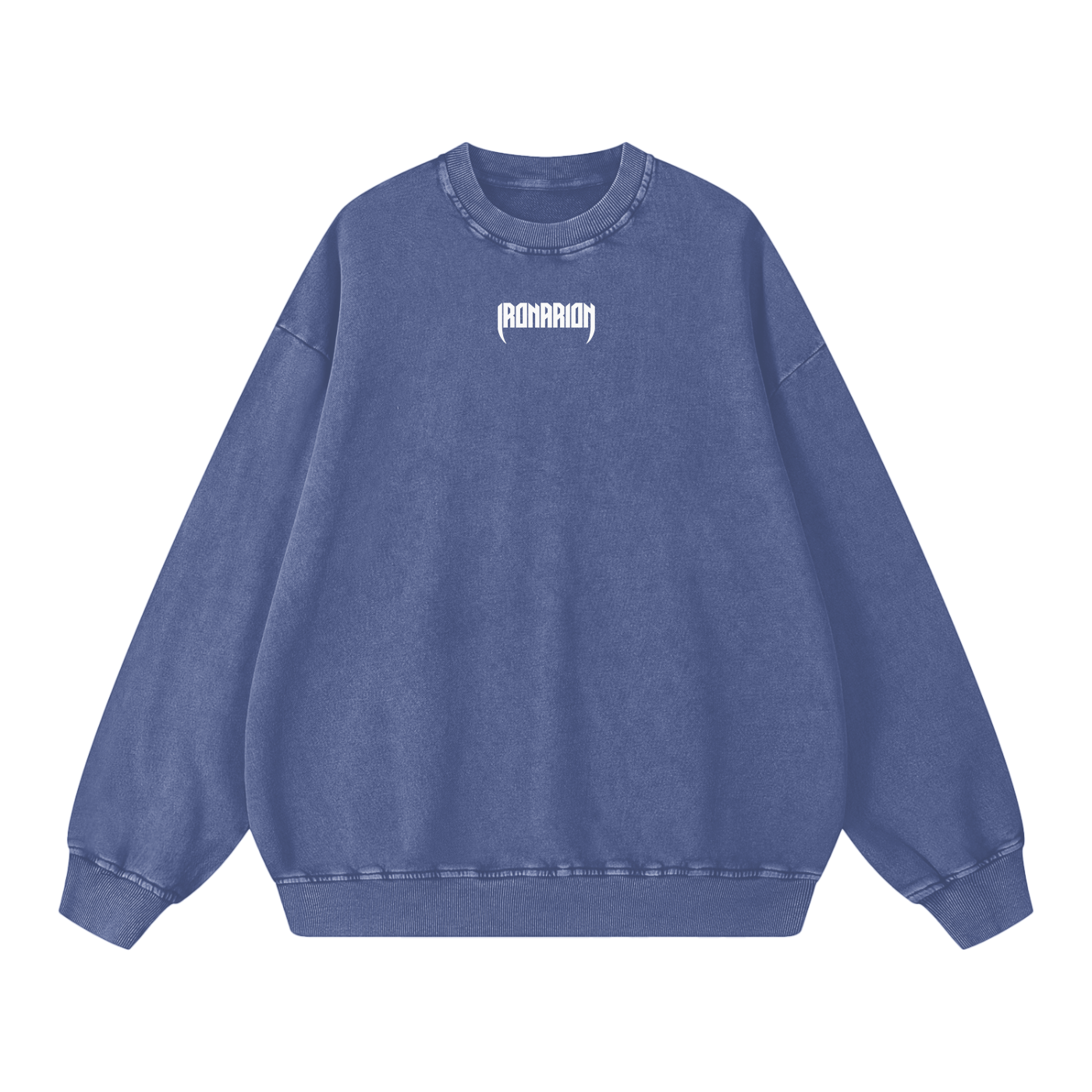 Snow Wash Oversized Sweatshirt