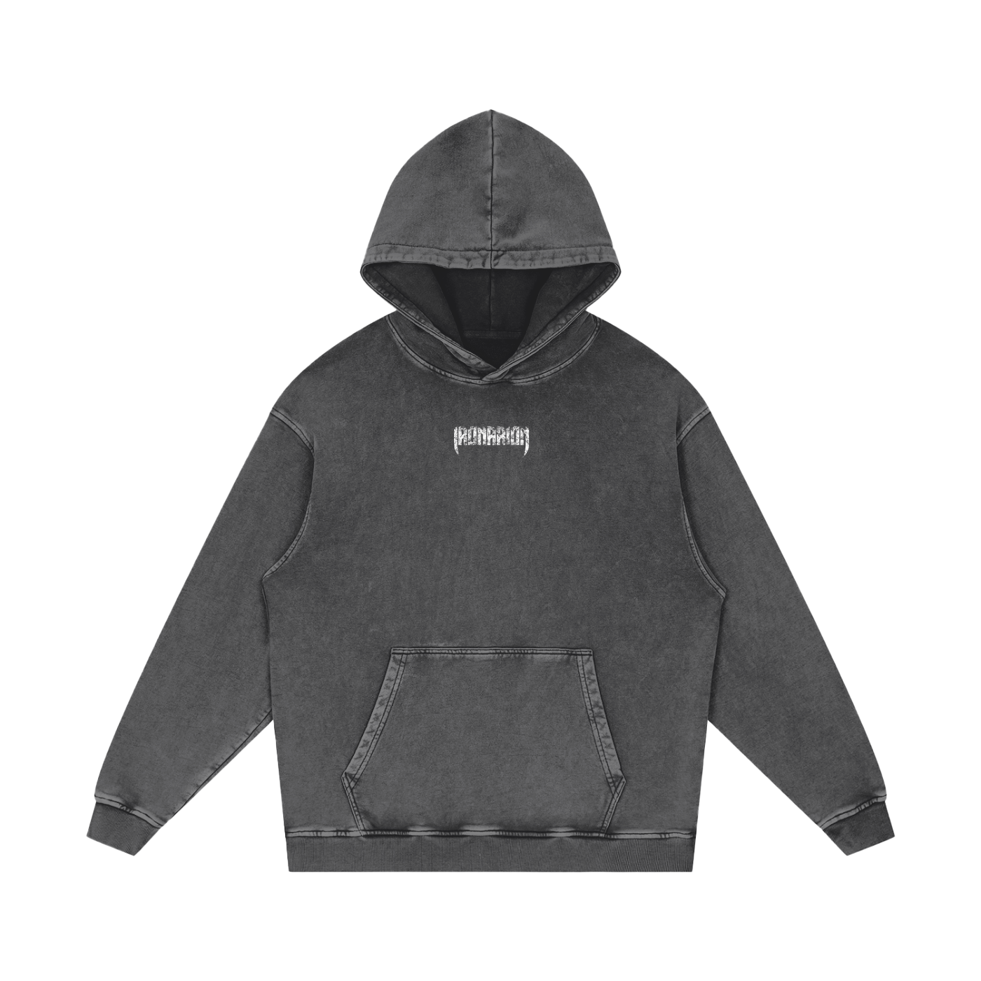 Snow Wash Oversize Hoodie