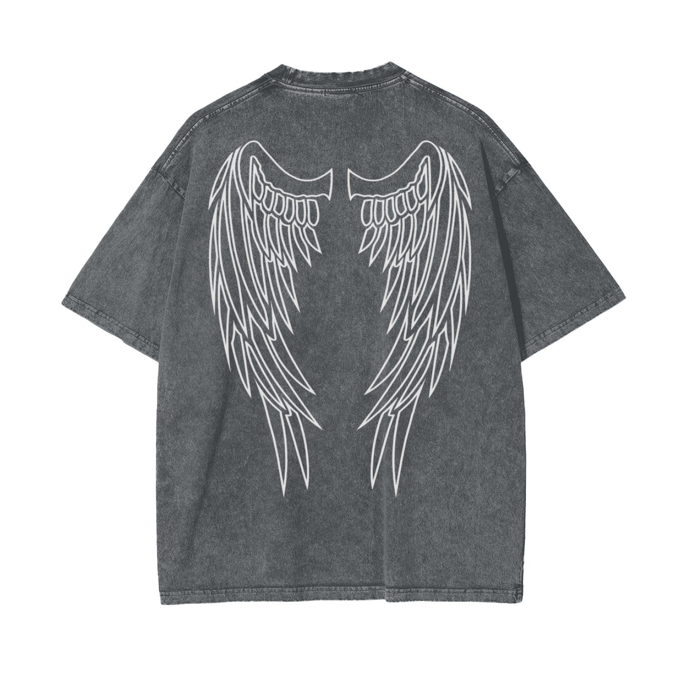 "DIVINE" Oversize Snow Washed T-Shirt