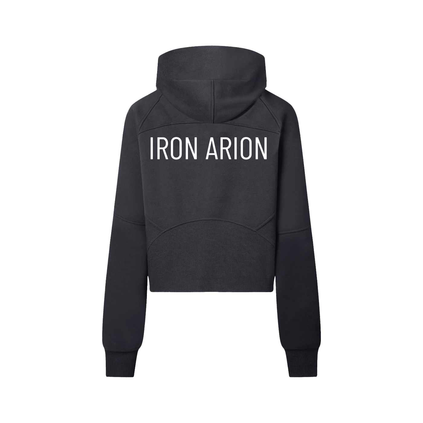 Cropped Half-Zip Hoodie