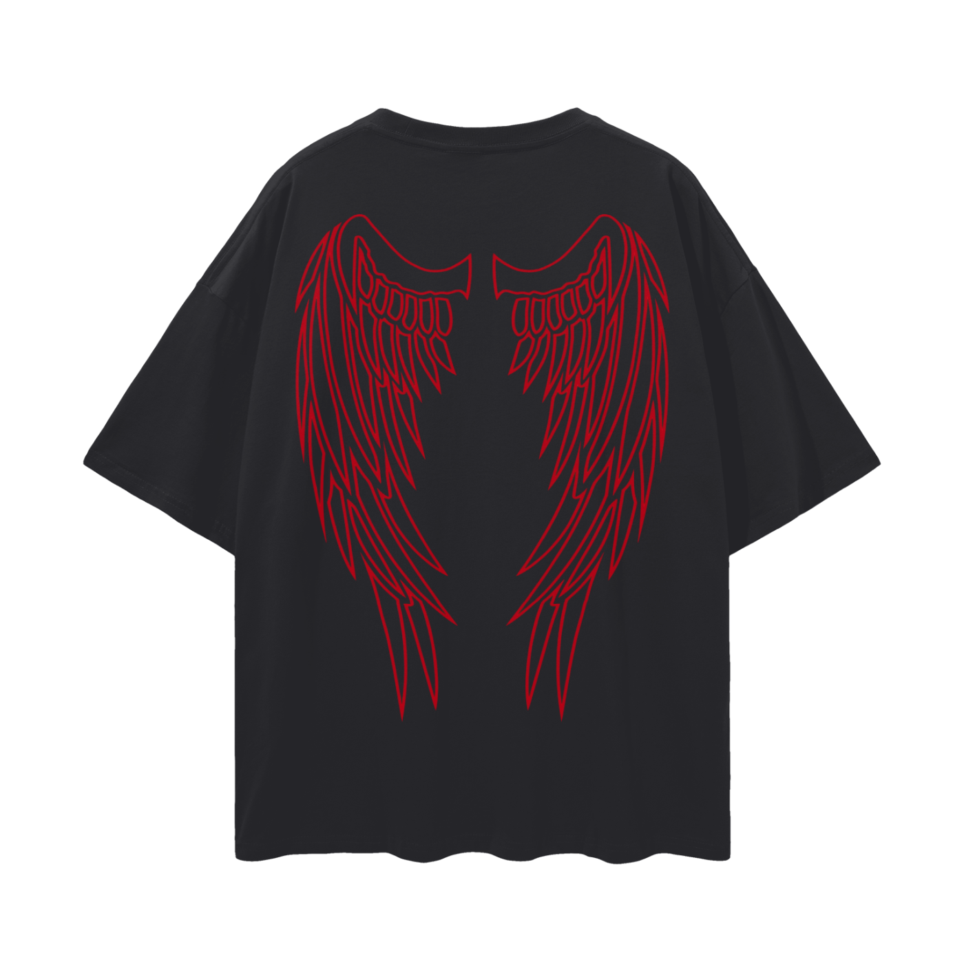 "DIVINE" Oversize Deep Drop Shoulder Tee