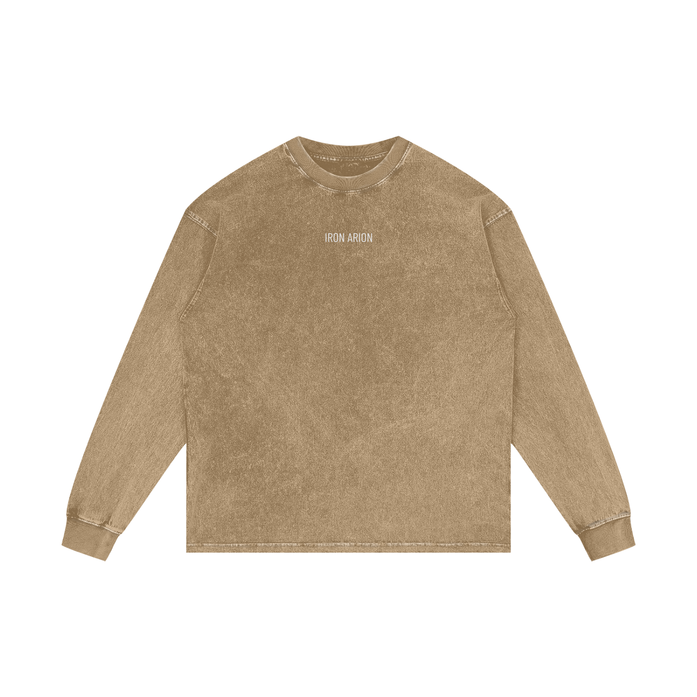 Acid Wash Oversize Long Sleeve