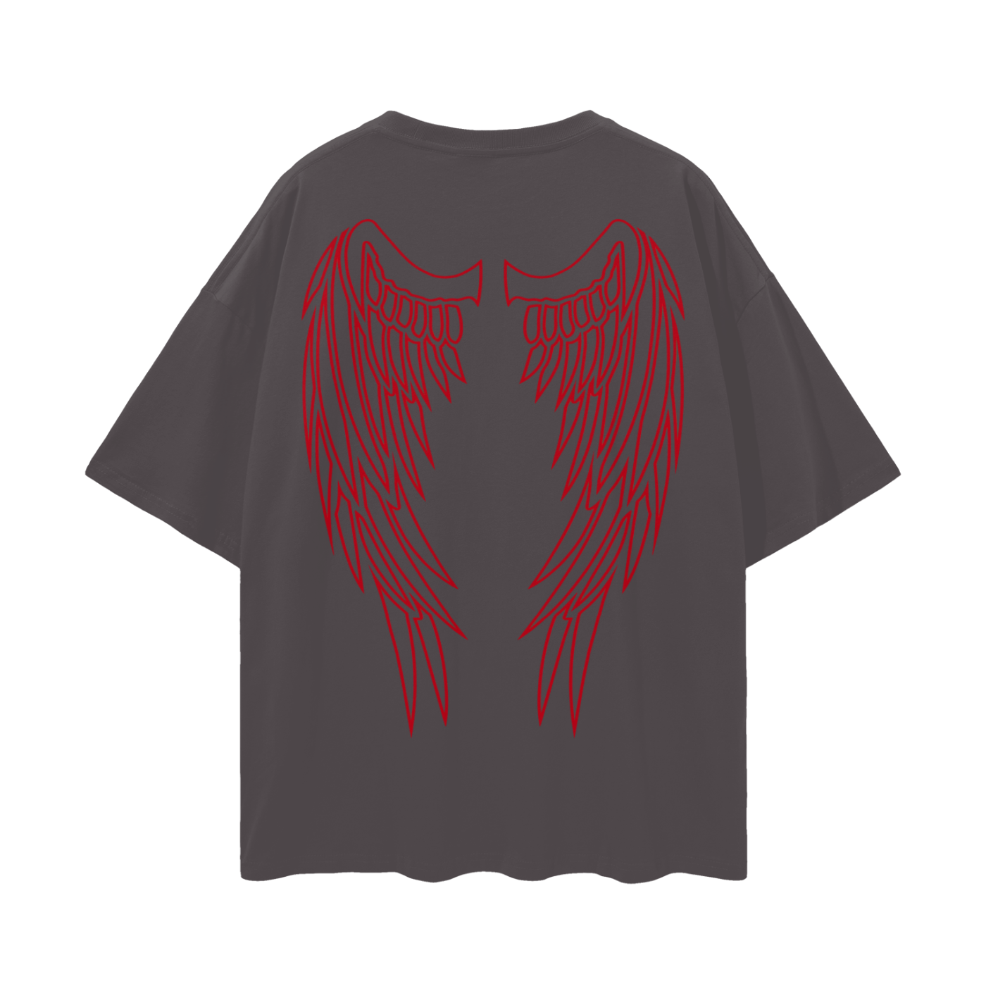 "DIVINE" Oversize Deep Drop Shoulder Tee