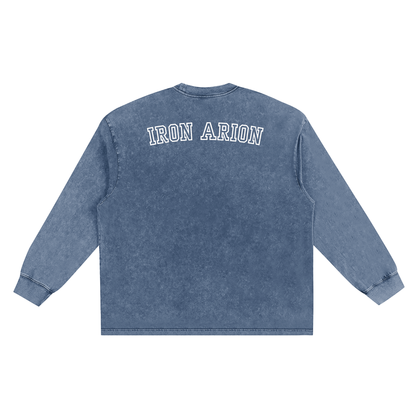 Snow Washed Oversize Long Sleeve T-shirt