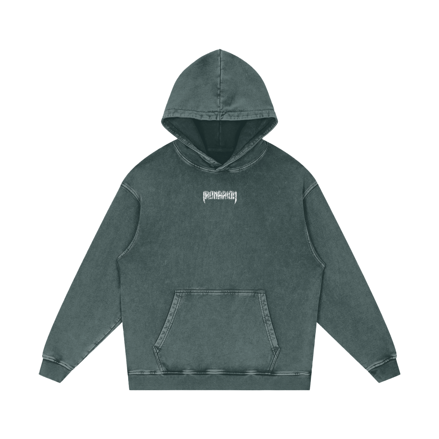 Snow Wash Oversize Hoodie
