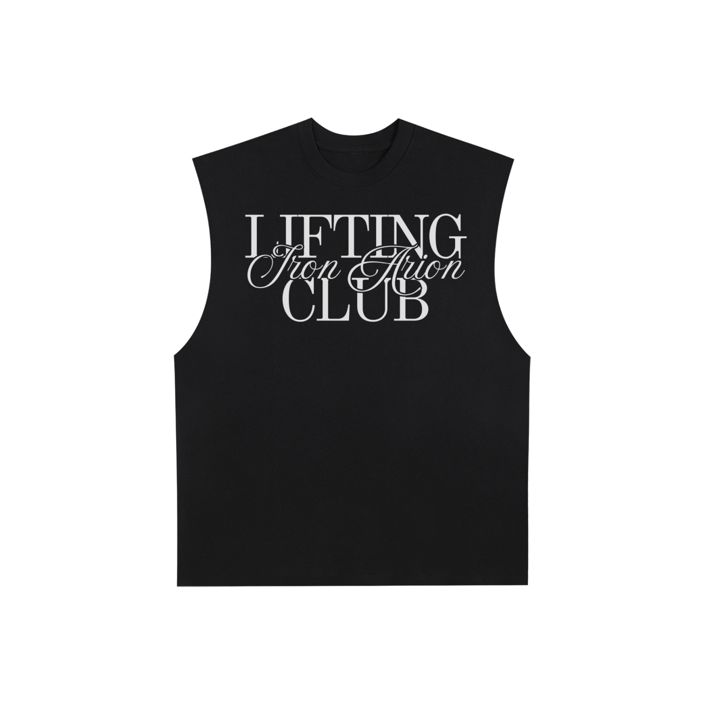Raw Edge Cotton Tank Top