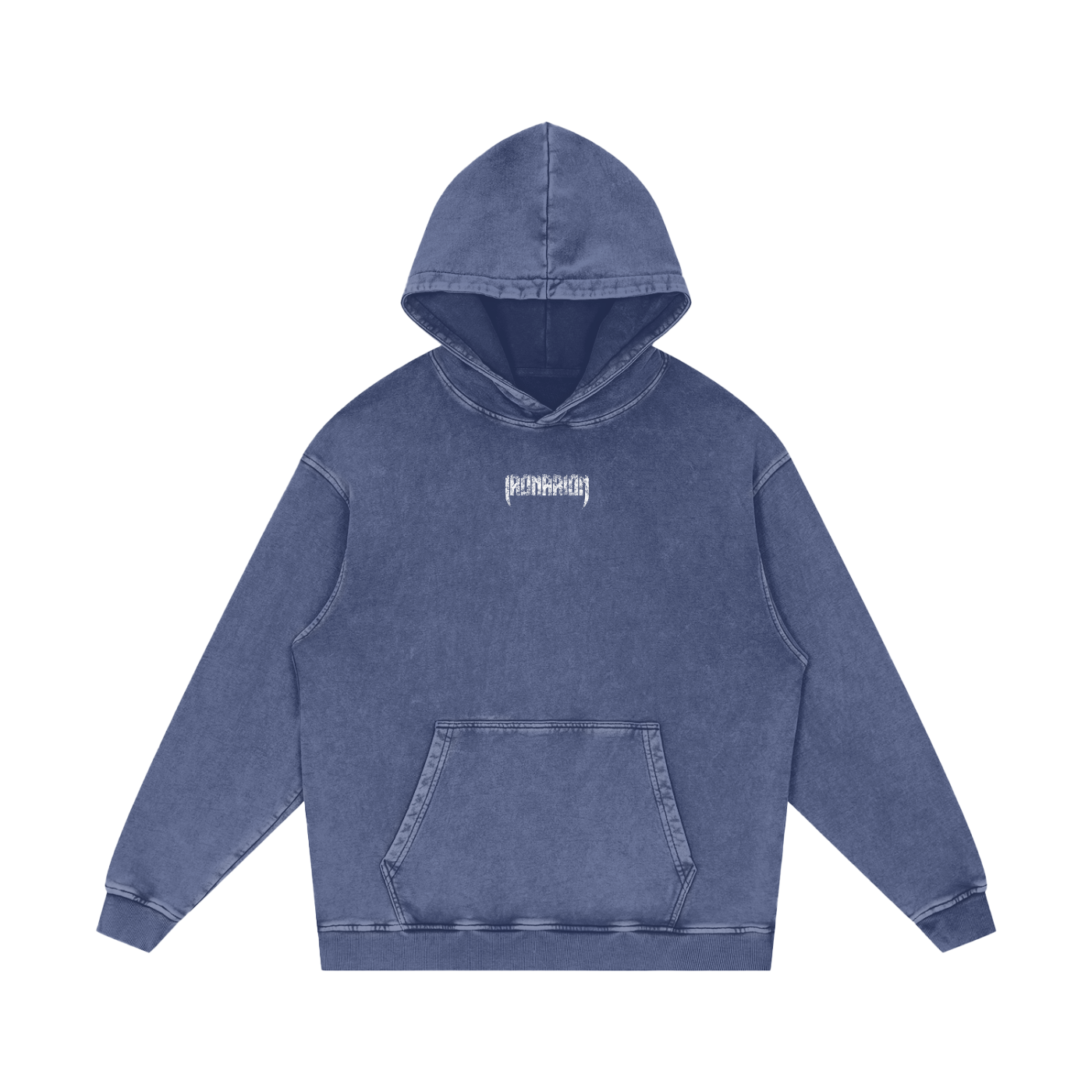 Snow Wash Oversize Hoodie