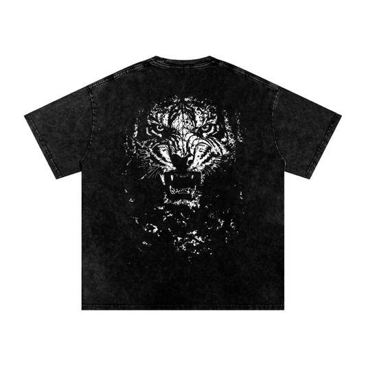 BEAST Acid Wash Oversize T-Shirt - 250 GSM