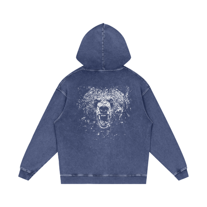 BEAST Acid Wash Oversize Hoodie - 420 GSM