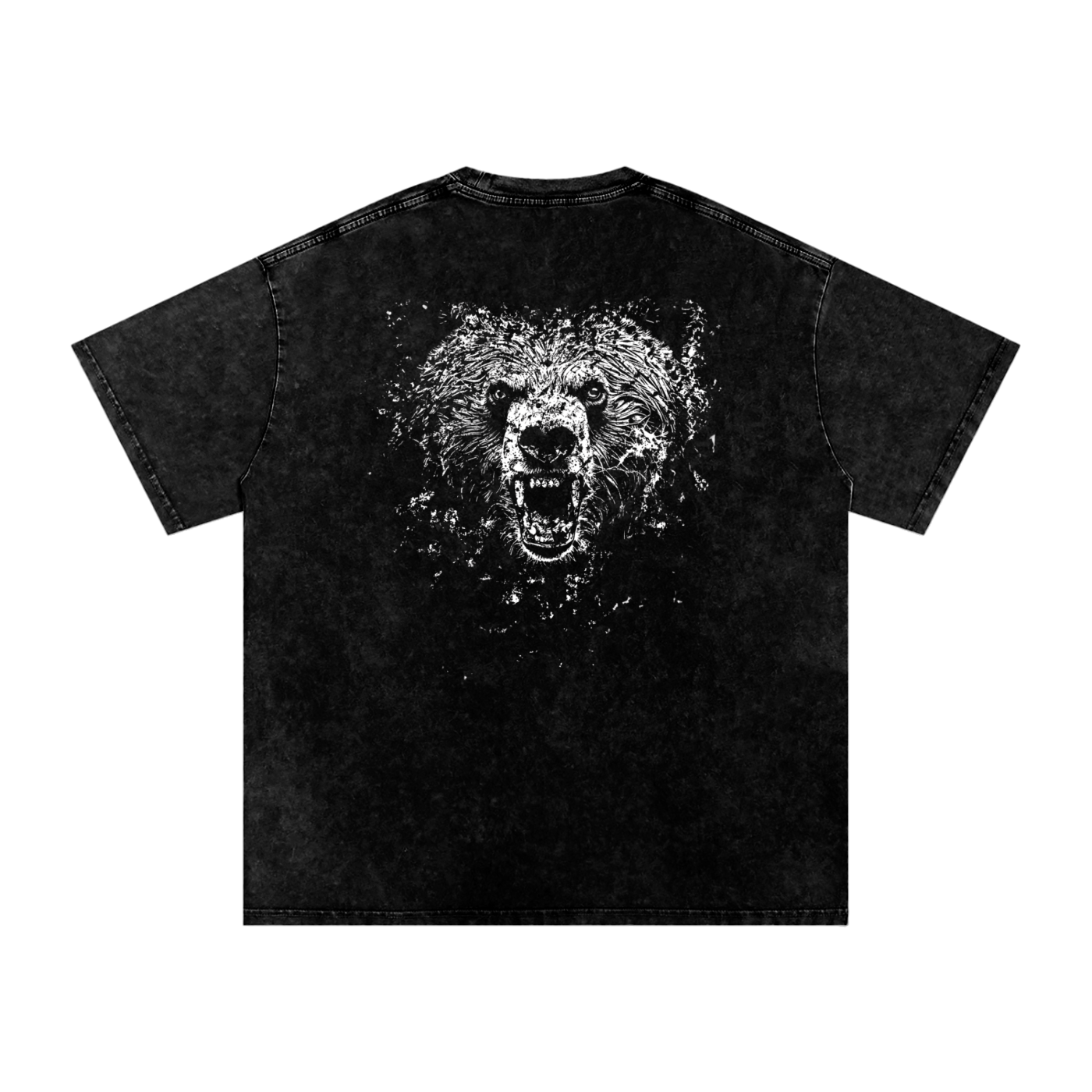 BEAST Acid Wash Oversize T-Shirt