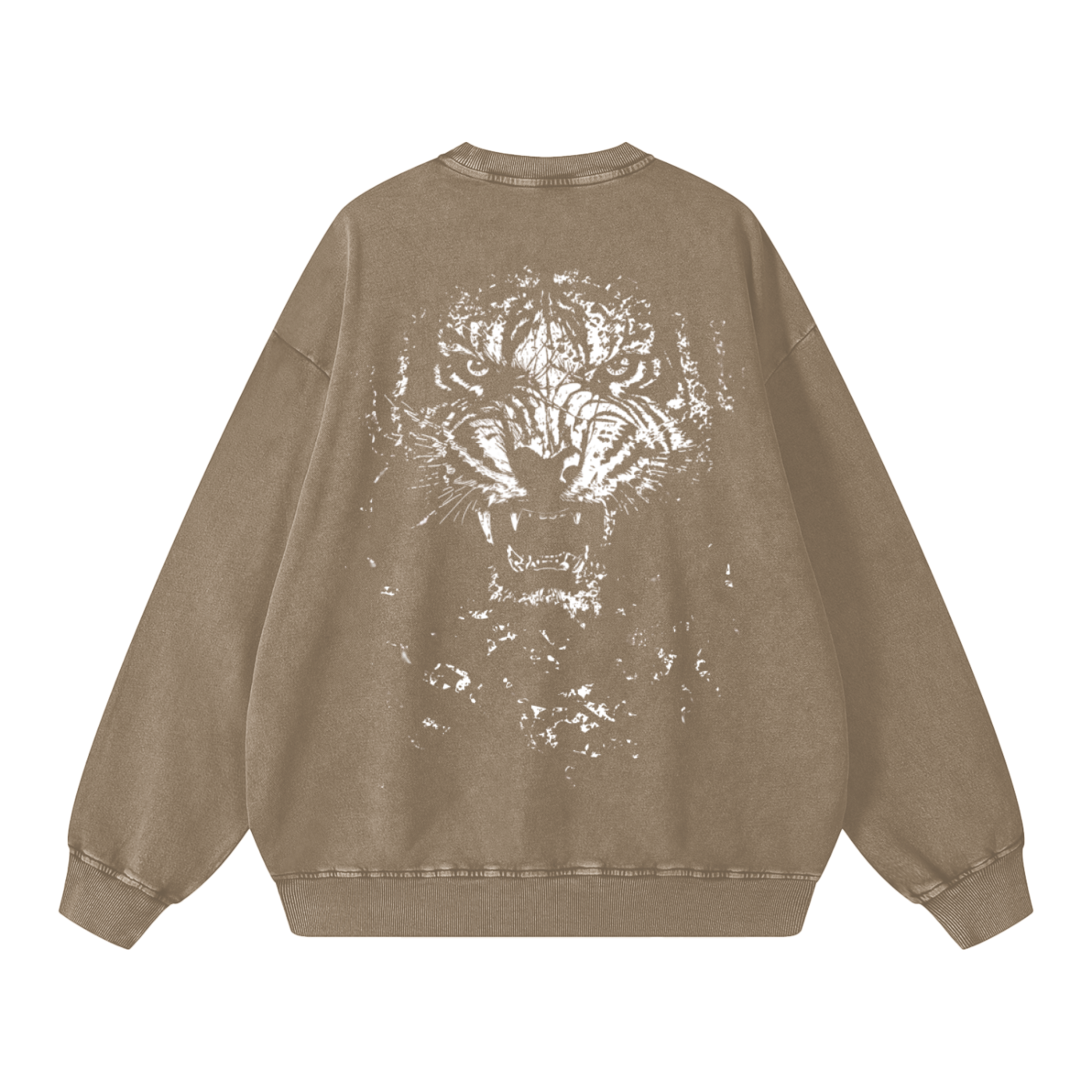 Acid Wash Oversize Sweatshirt - 360 GSM