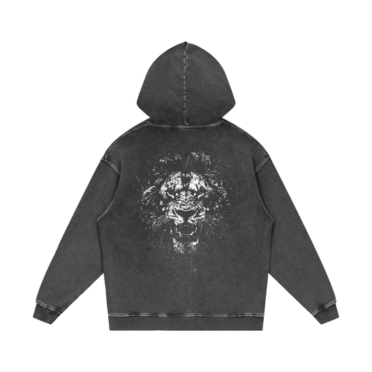 BEAST Acid Wash Oversize Hoodie - 420 GSM