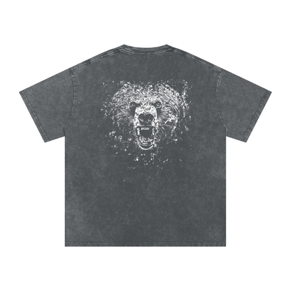 BEAST Acid Wash Oversize T-Shirt