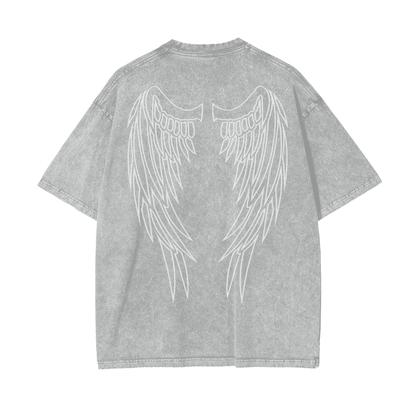 "DIVINE" Oversize Snow Washed T-Shirt