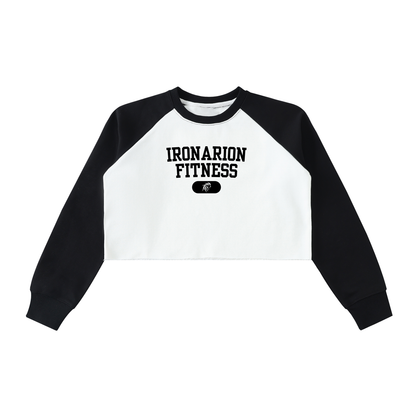 Raglan Cropped Sweatshirt