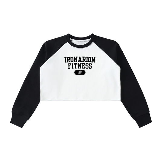 Raglan Cropped Sweatshirt