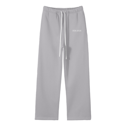 Streetwear Fleece Straight Leg Sweatpants