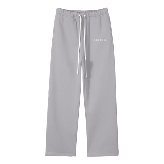 Streetwear Fleece Straight Leg Sweatpants