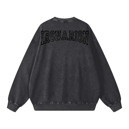 Snow Wash Oversized Sweatshirt