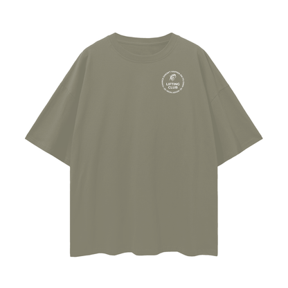 Oversize Deep Drop Shoulder Tee