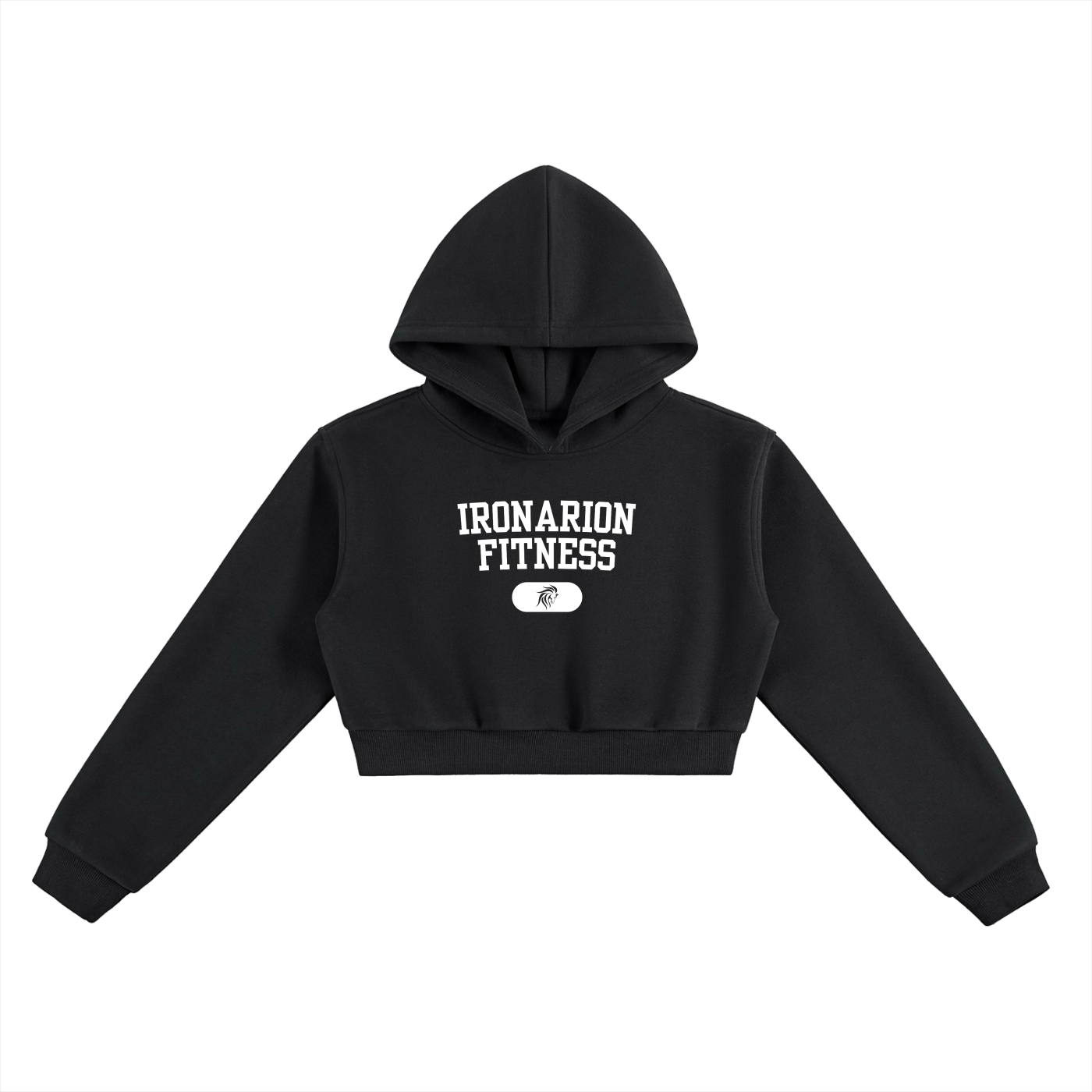 Essential Cropped Hoodie
