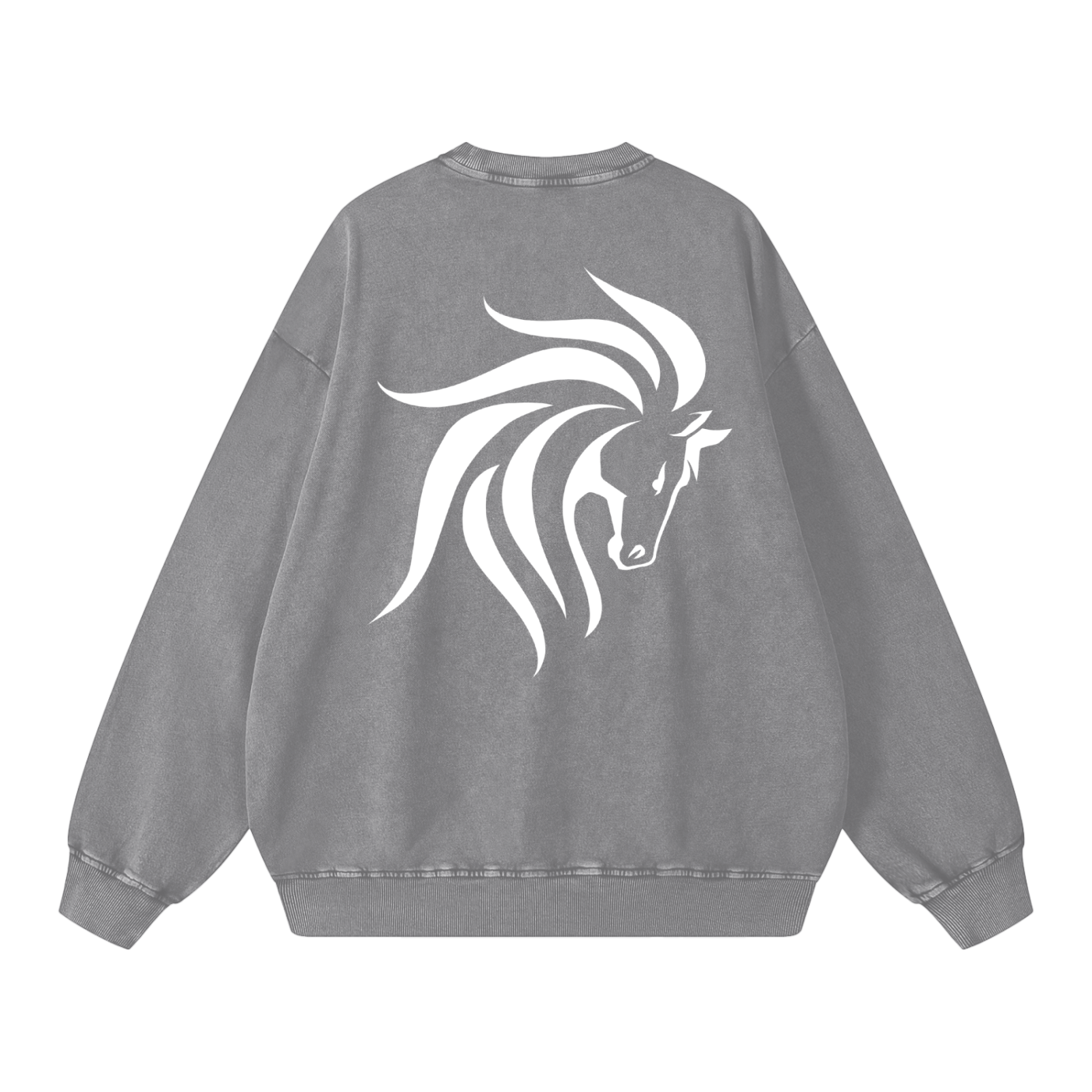 Acid Wash Oversize Sweatshirt - 360 GSM