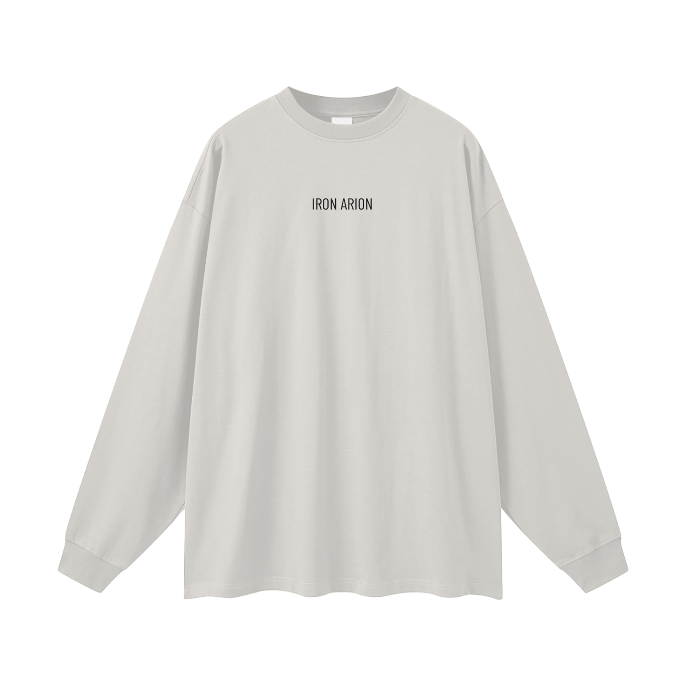 Streetwear Unisex 305G FOG 100% Cotton Long Sleeve Tee