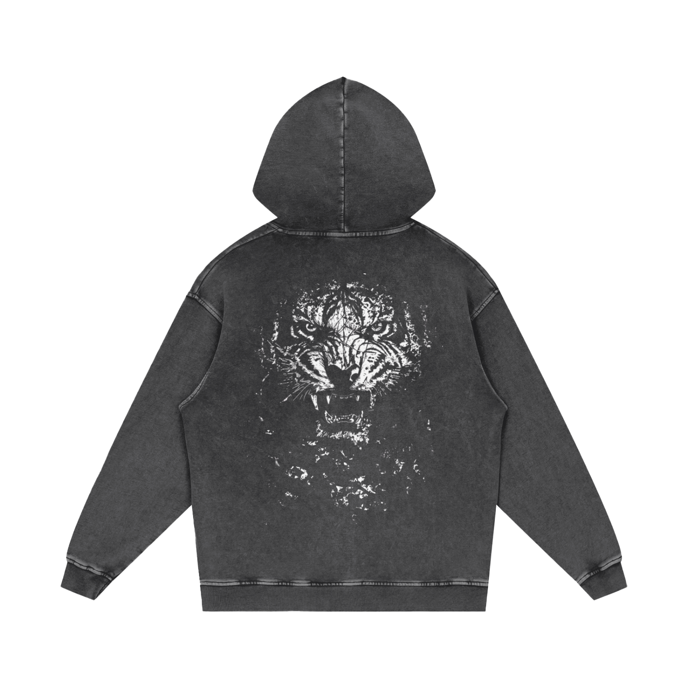 BEAST Acid Wash Oversize Hoodie - 420 GSM