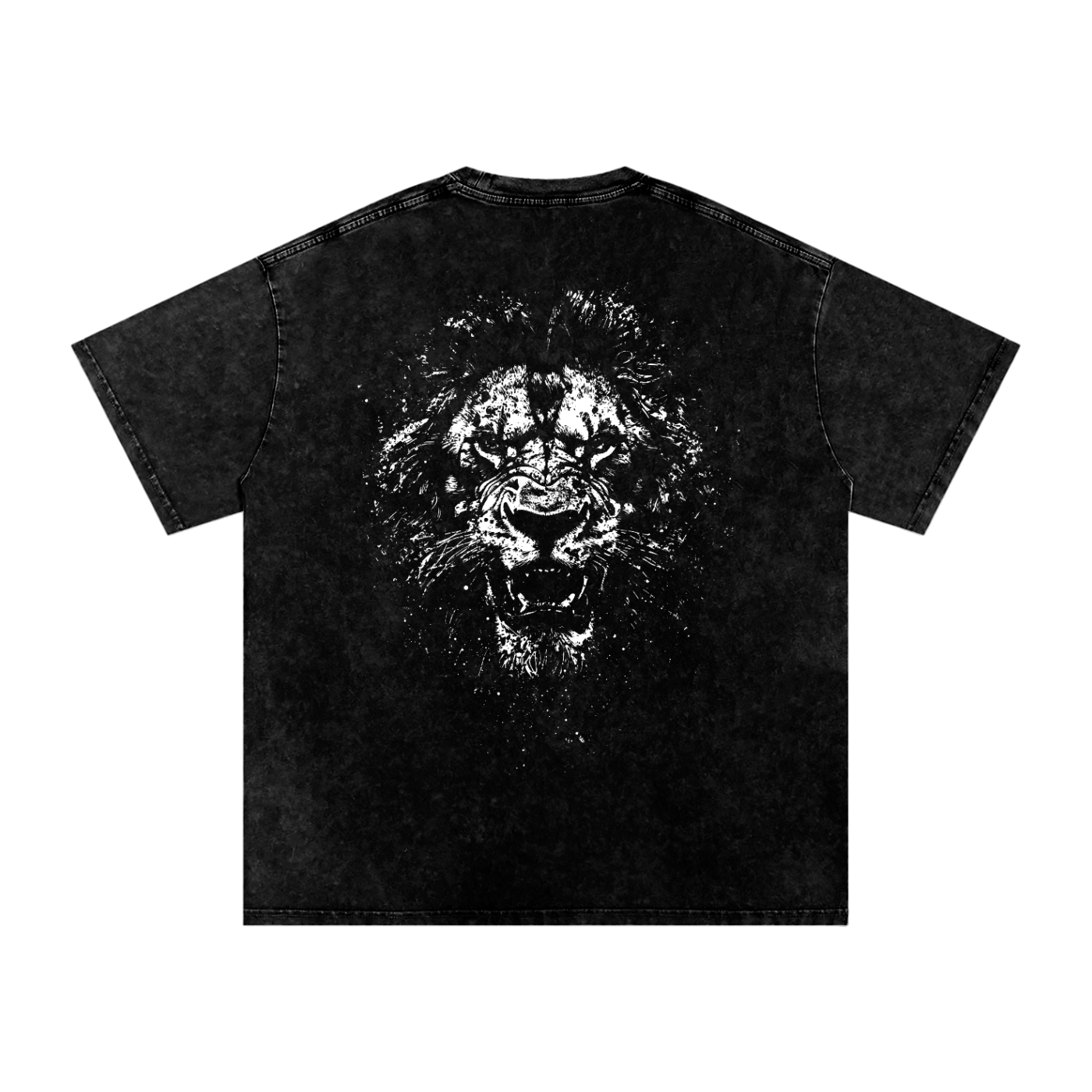 BEAST Acid Wash Oversize T-Shirt - 250 GSM