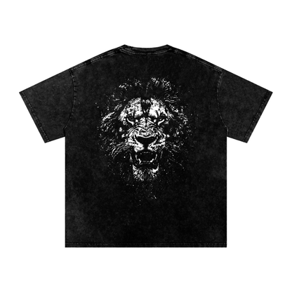 BEAST Acid Wash Oversize T-Shirt - 250 GSM
