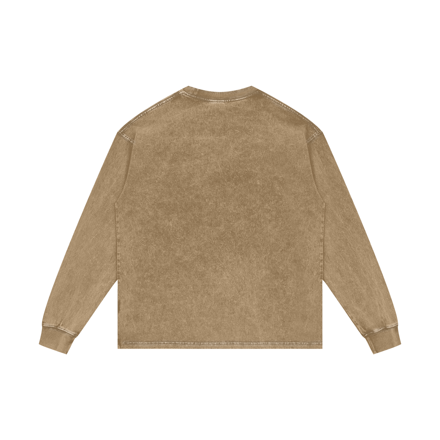 Acid Wash Oversize Long Sleeve