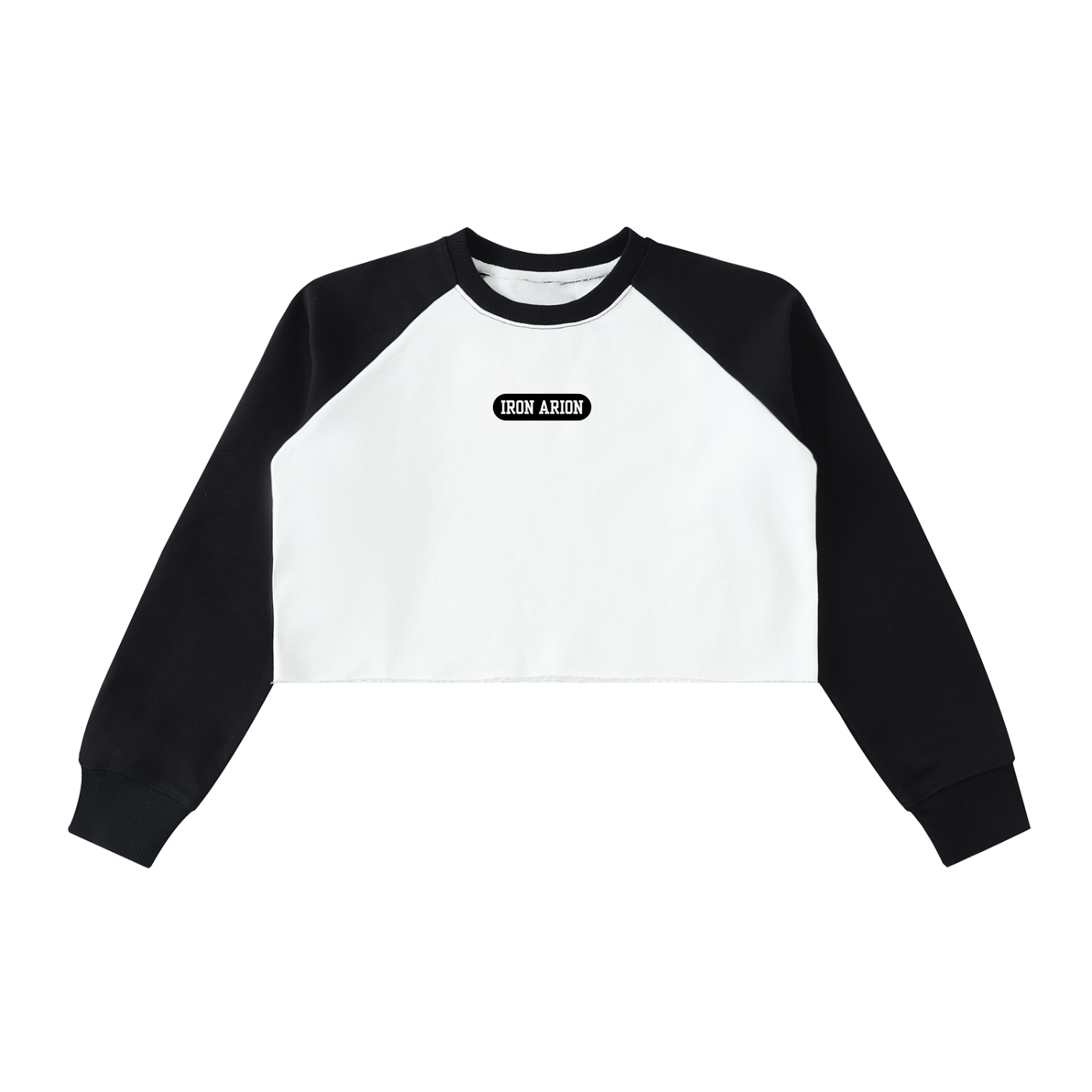 Raglan Cropped Sweatshirt