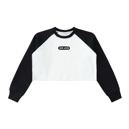 Raglan Cropped Sweatshirt