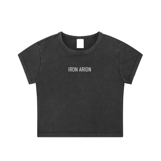 Snow Washed Crop Top