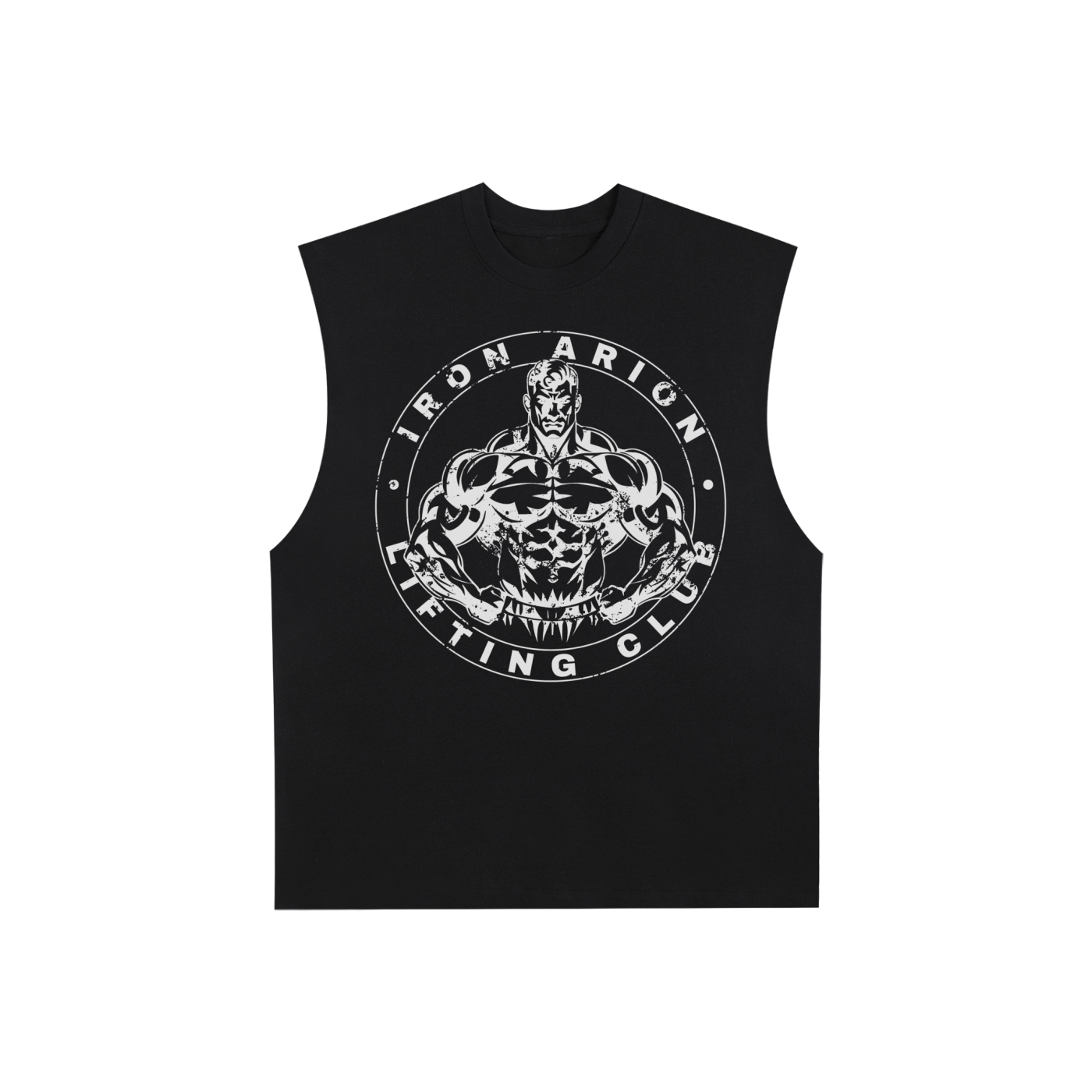 Raw Edge Cotton Tank Top