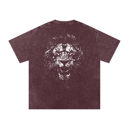 BEAST Acid Wash Oversize T-Shirt - 250 GSM