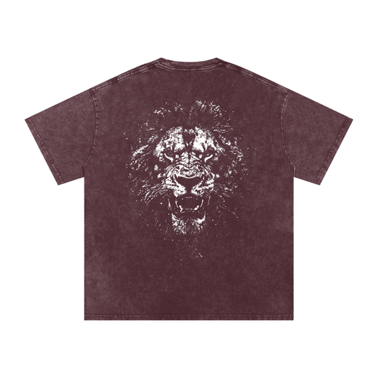 BEAST Acid Wash Oversize T-Shirt - 250 GSM