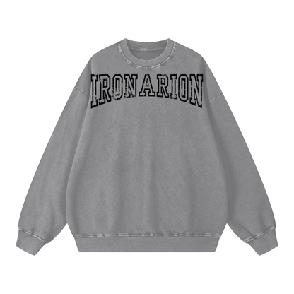 Acid Wash Oversize Sweatshirt - 360 GSM
