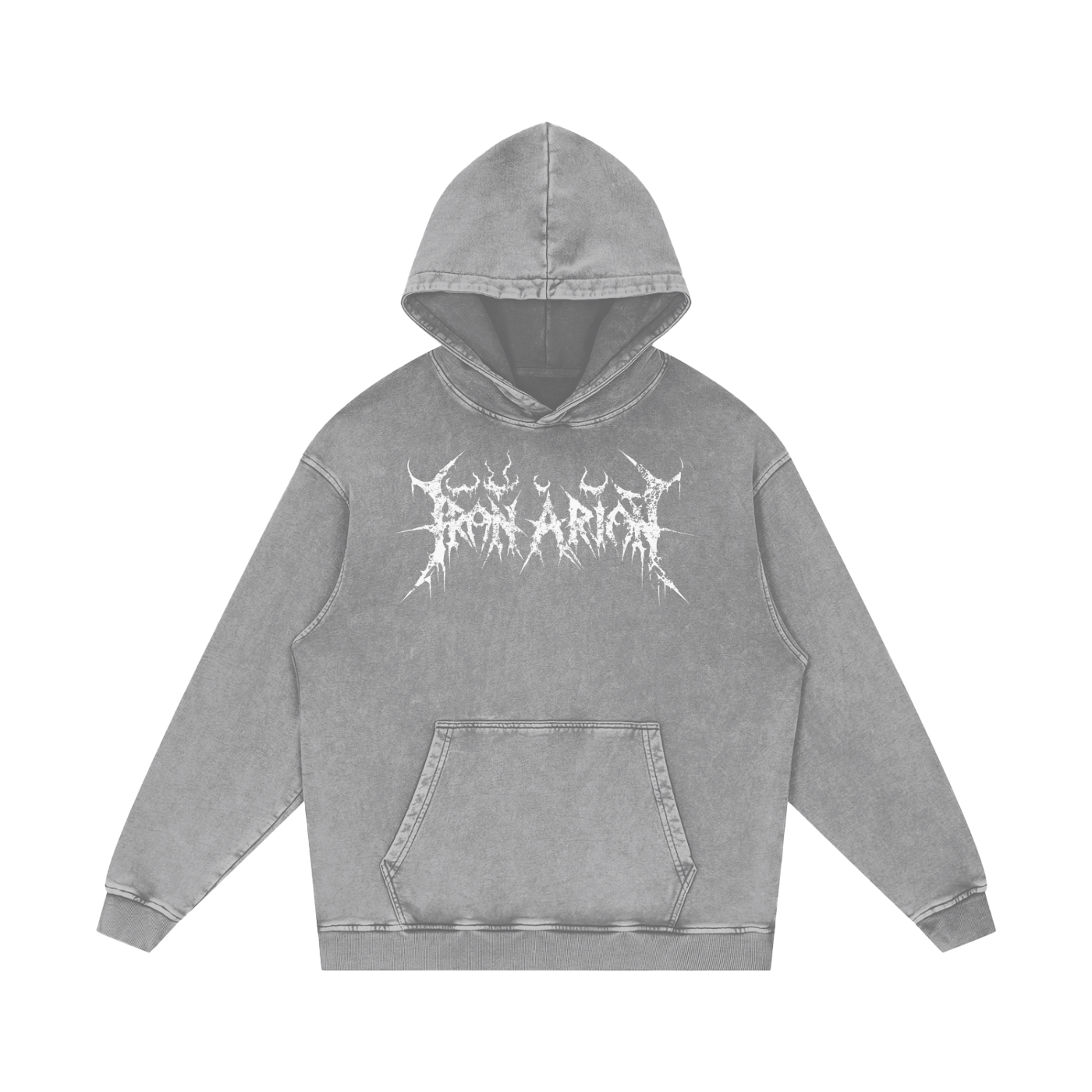 Acid Wash Oversize Hoodie - 420 GSM