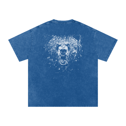 BEAST Acid Wash Oversize T-Shirt