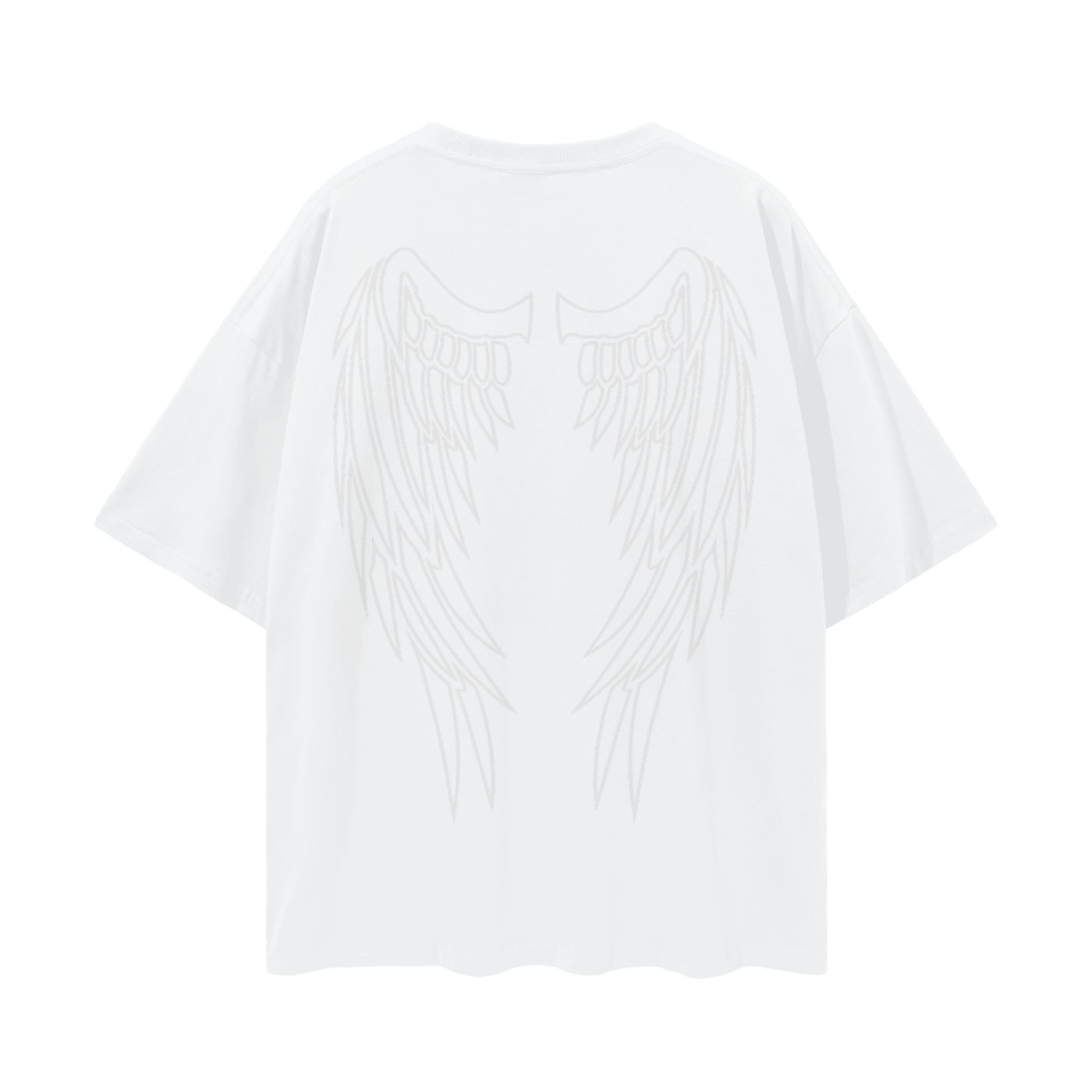 "DIVINE" Oversize Deep Drop Shoulder Tee