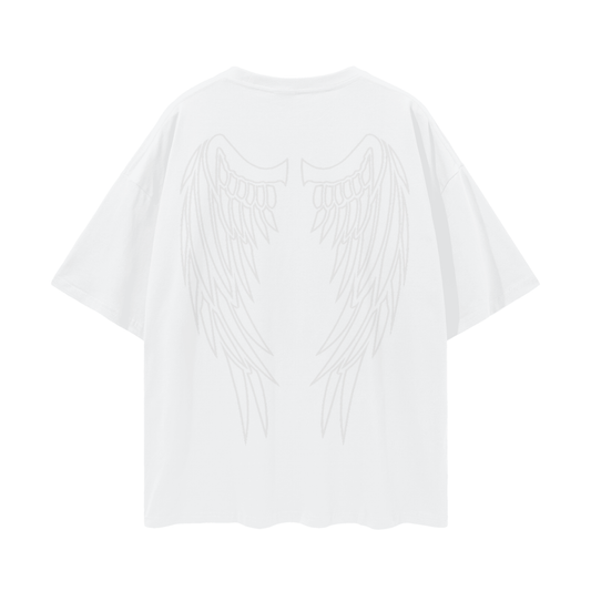 "DIVINE" Oversize Deep Drop Shoulder Tee - 190 GSM