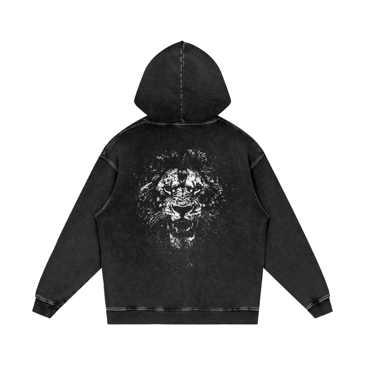 BEAST Acid Wash Oversize Hoodie - 420 GSM