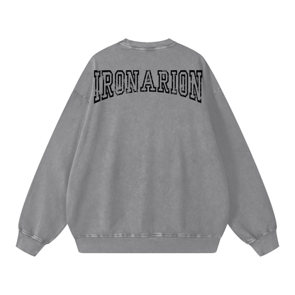Snow Wash Oversized Sweatshirt