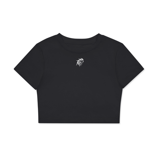 Women's Fitted Crop Tee | Bodycon T-Shirt