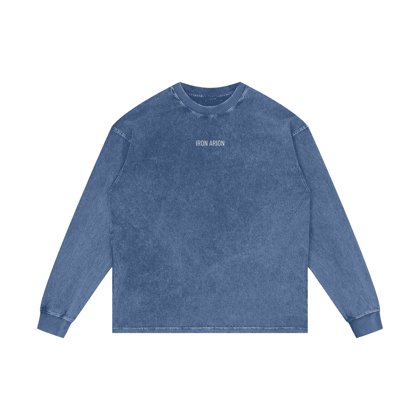 Acid Wash Oversize Long Sleeve