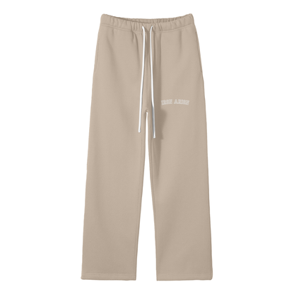 Streetwear Fleece Straight Leg Sweatpants